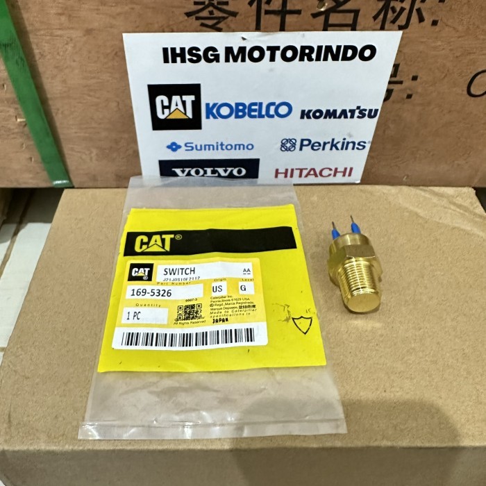 169-5326 1695326 Switch Sensor Temperature 320D2 Sensor Suhu C7.1 Engi