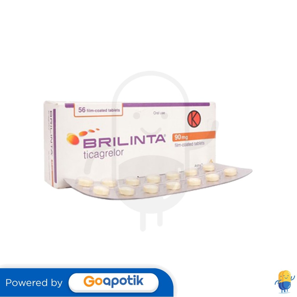 Brilinta 90 Mg Box 56 Tablet