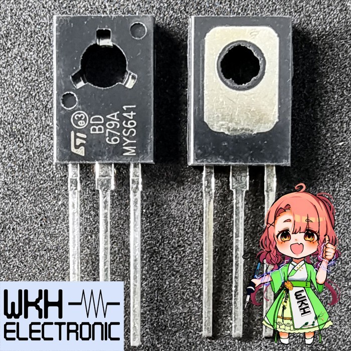 (BACA DESKRIPSI!!) ORIGINAL BD679A BD679 A Complementary power Darlington transistors