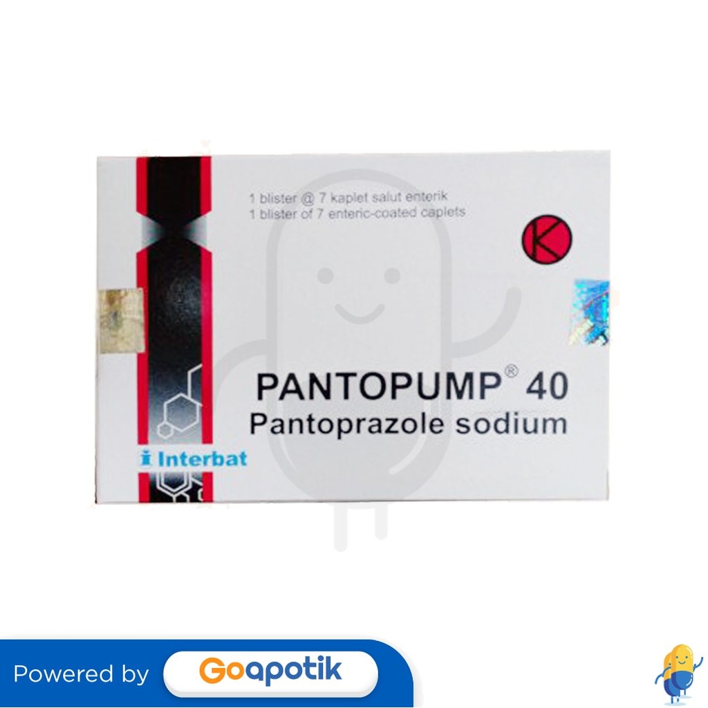 Pantopump 40 Mg Box 7 Tablet