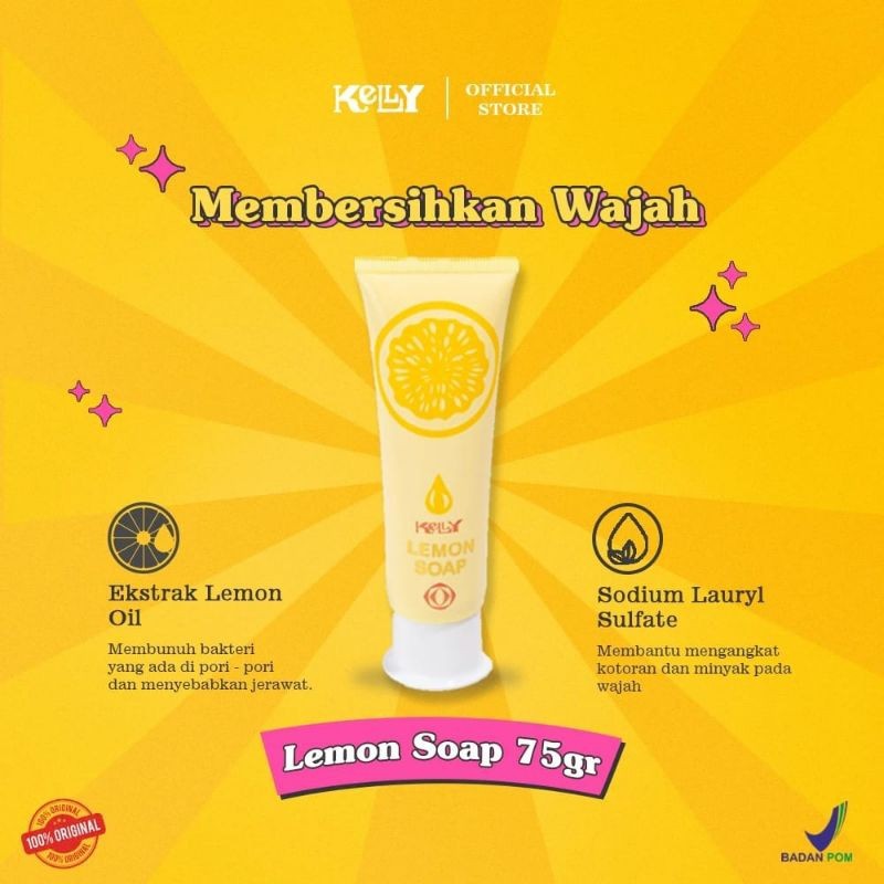 Kelly Lemon Soap 75gr
