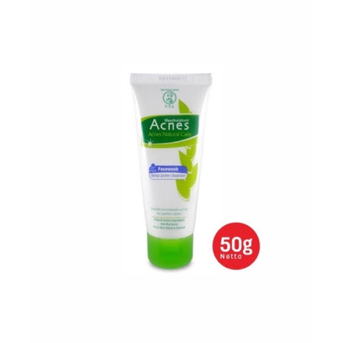 ACNES FACEWASH DEEP PORE CLEANSER 50G