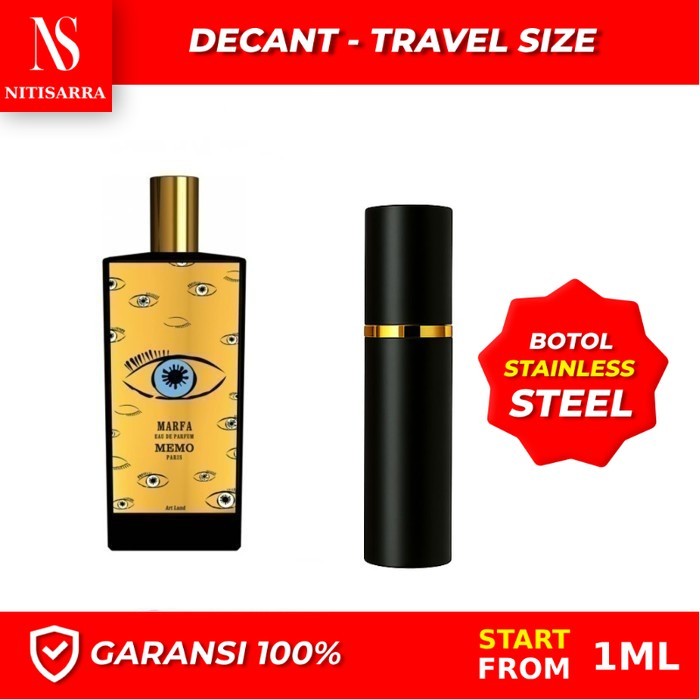 DECANT Memo Marfa EDP 2ml 3ml 5ml 10ml Original