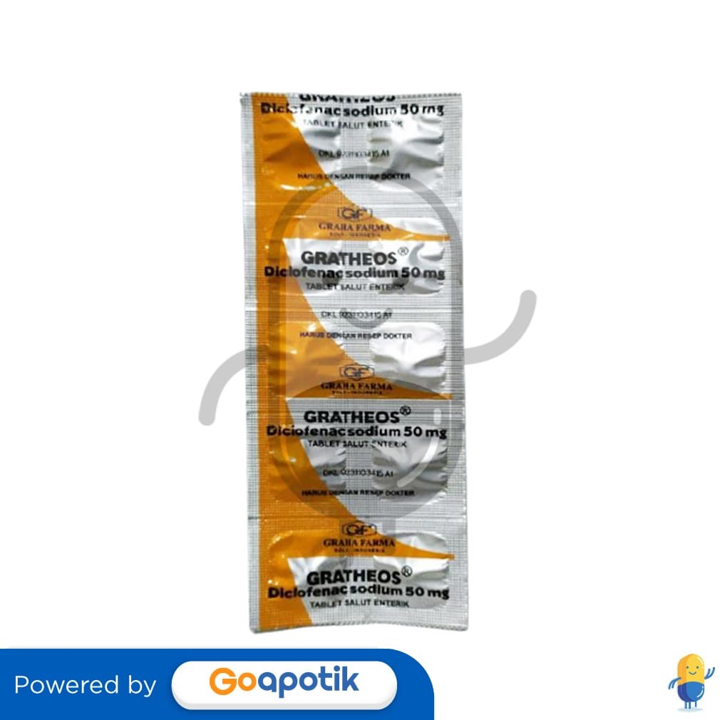 Gratheos 50 Mg Strip 10 Tablet
