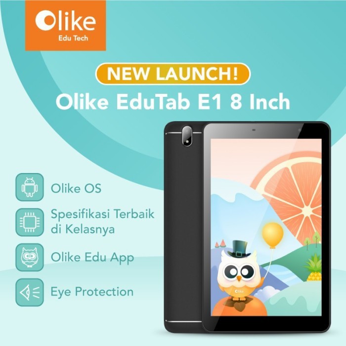 Olike Edu Tablet 8inch Black