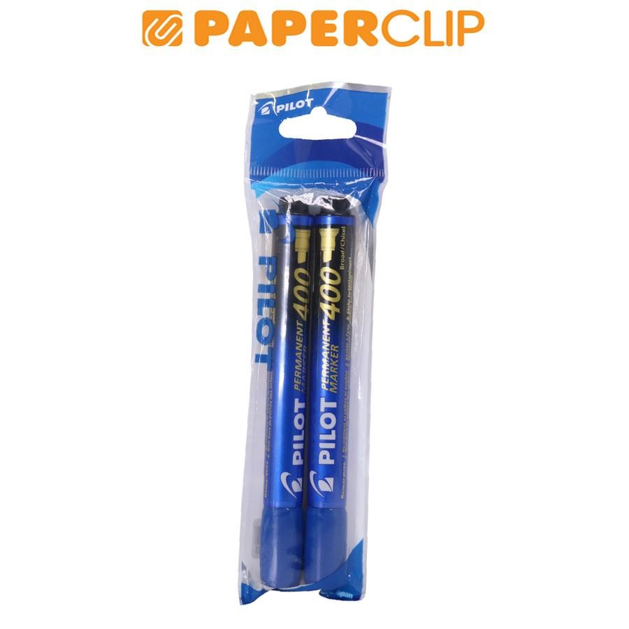 SPIDOL / MARKER PILOT PERMANENT SCA-400 SET 2 BLUE