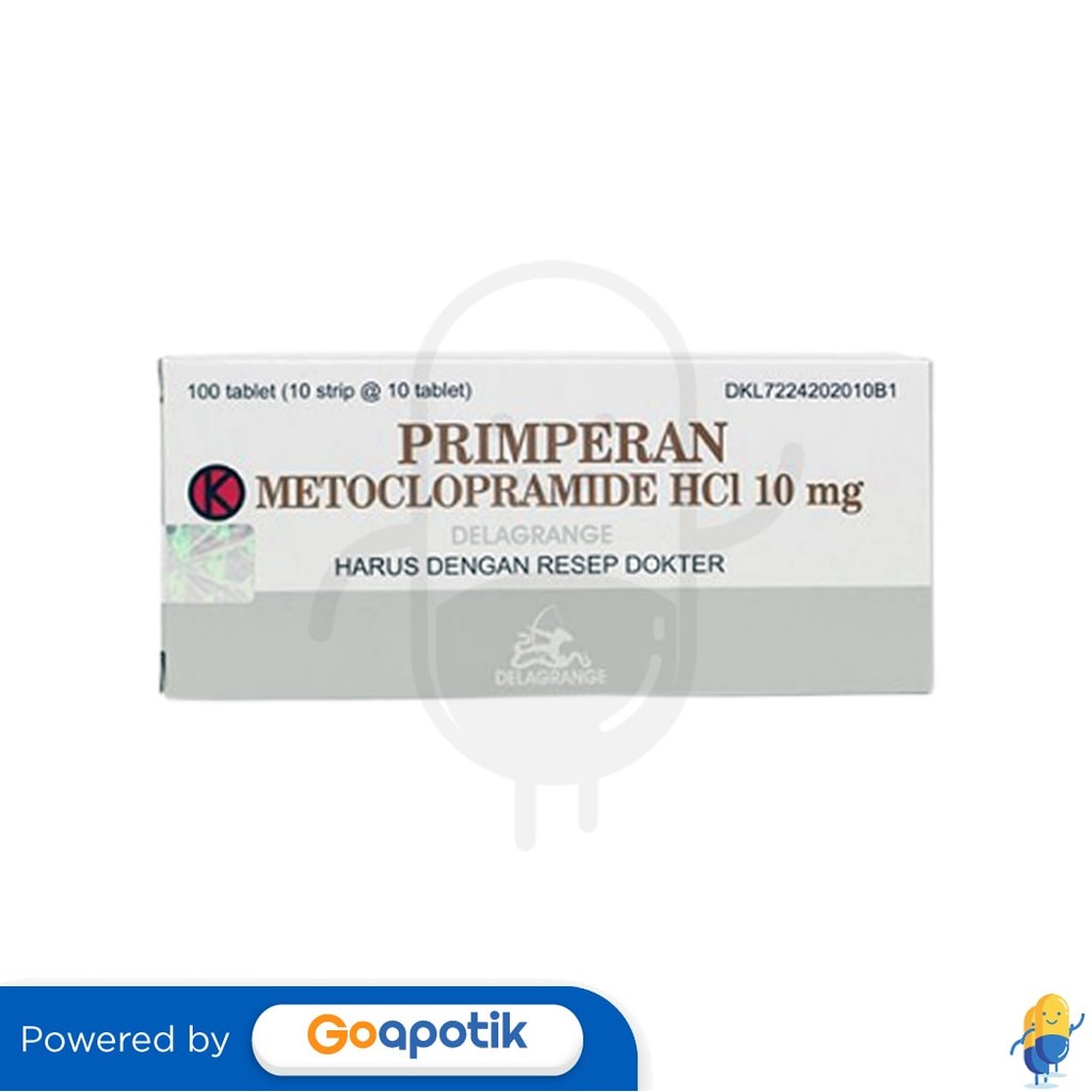 Primperan 10 Mg Box 100 Tablet