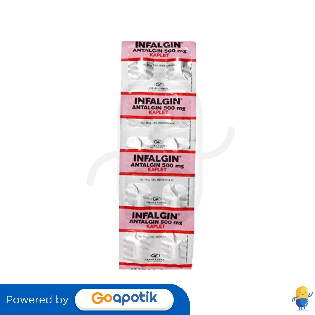Infalgin 500 Mg Strip 10 Kaplet