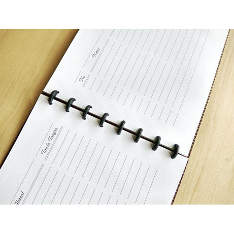 Buku Tamu Kancing Pita Silver