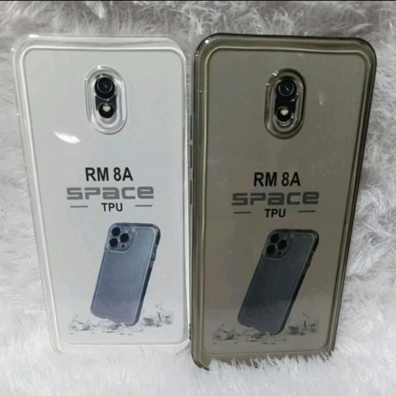 Case Silikon Bening Redmi 8A Softcase Casing Space TPU Protect Camera