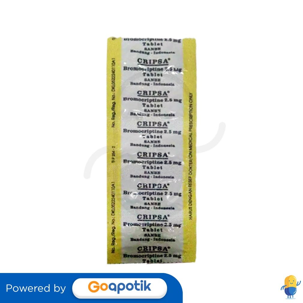 Cripsa 2,5 Mg Strip 10 Tablet