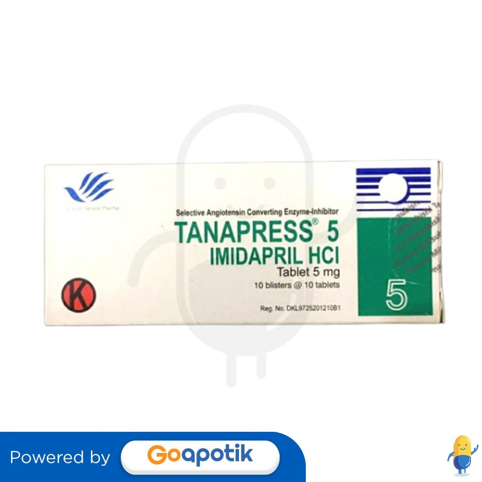 Tanapress 5 Mg Box 30 Tablet