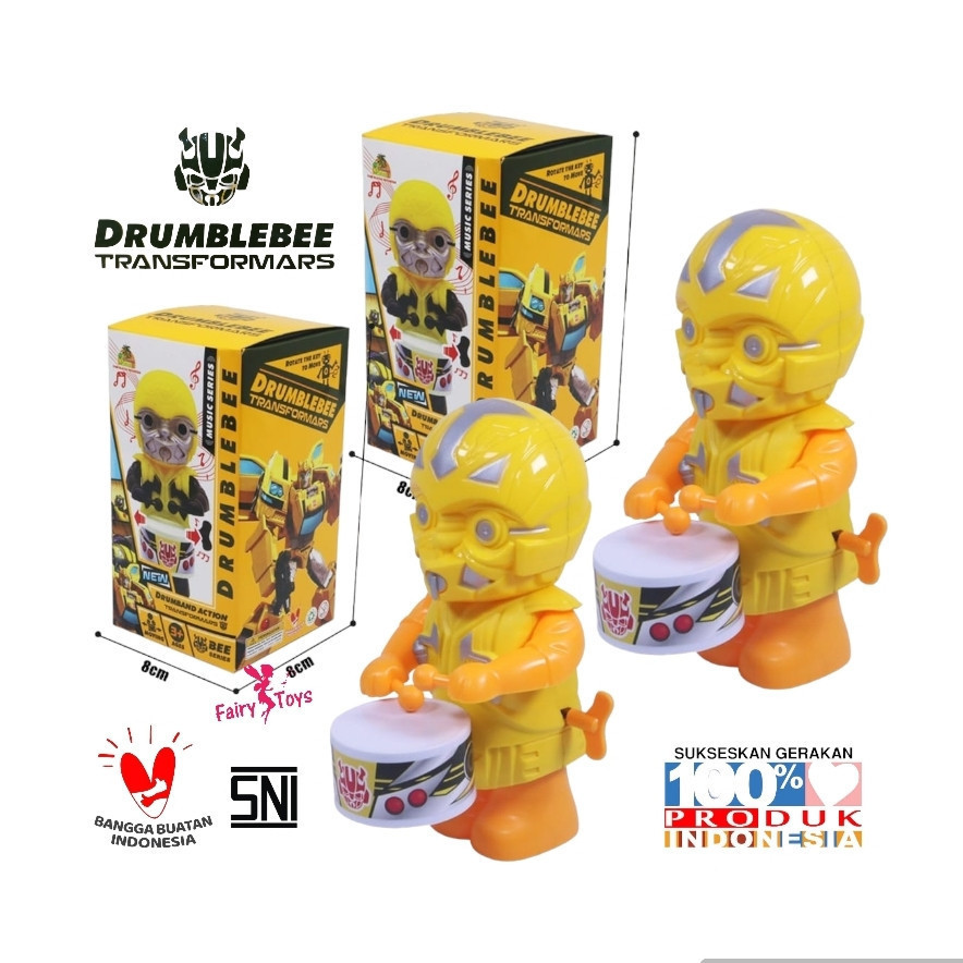 Mainan The Drumming Robot DRUMBLEBEE OCT 5115