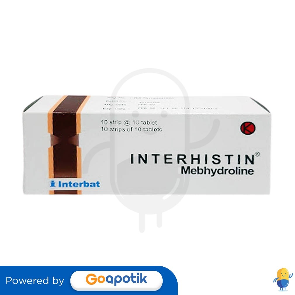 Interhistin 50 Mg Tablet Box