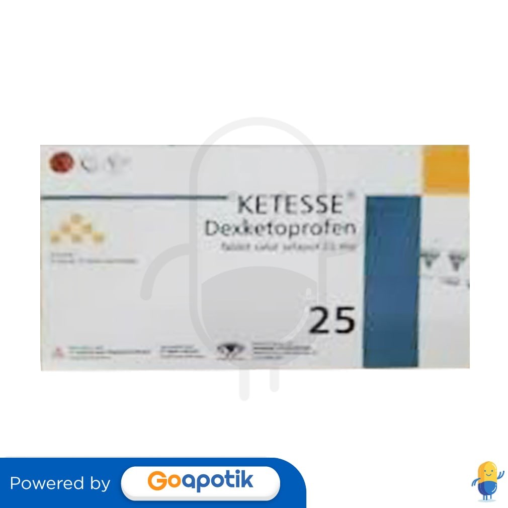 Ketesse 25 Mg Box 50 Tablet