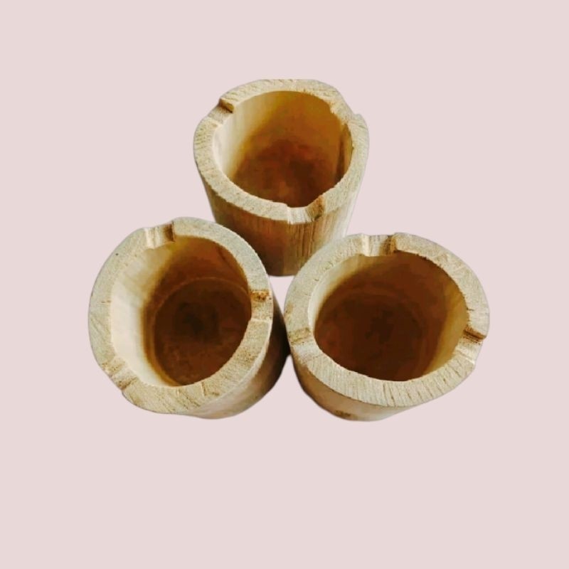 Cod Asbak dari bahan bambu tua rapih cod ,