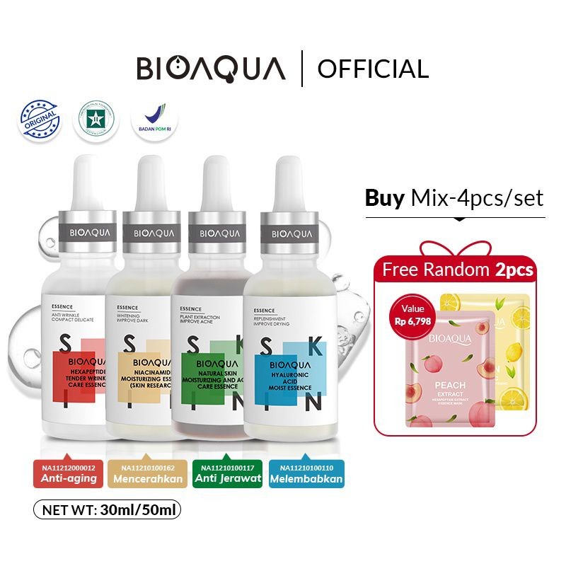 Bioaqua Glowing Face Serum 30ml