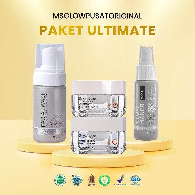Paket wajah MS GOLW white cell DNA