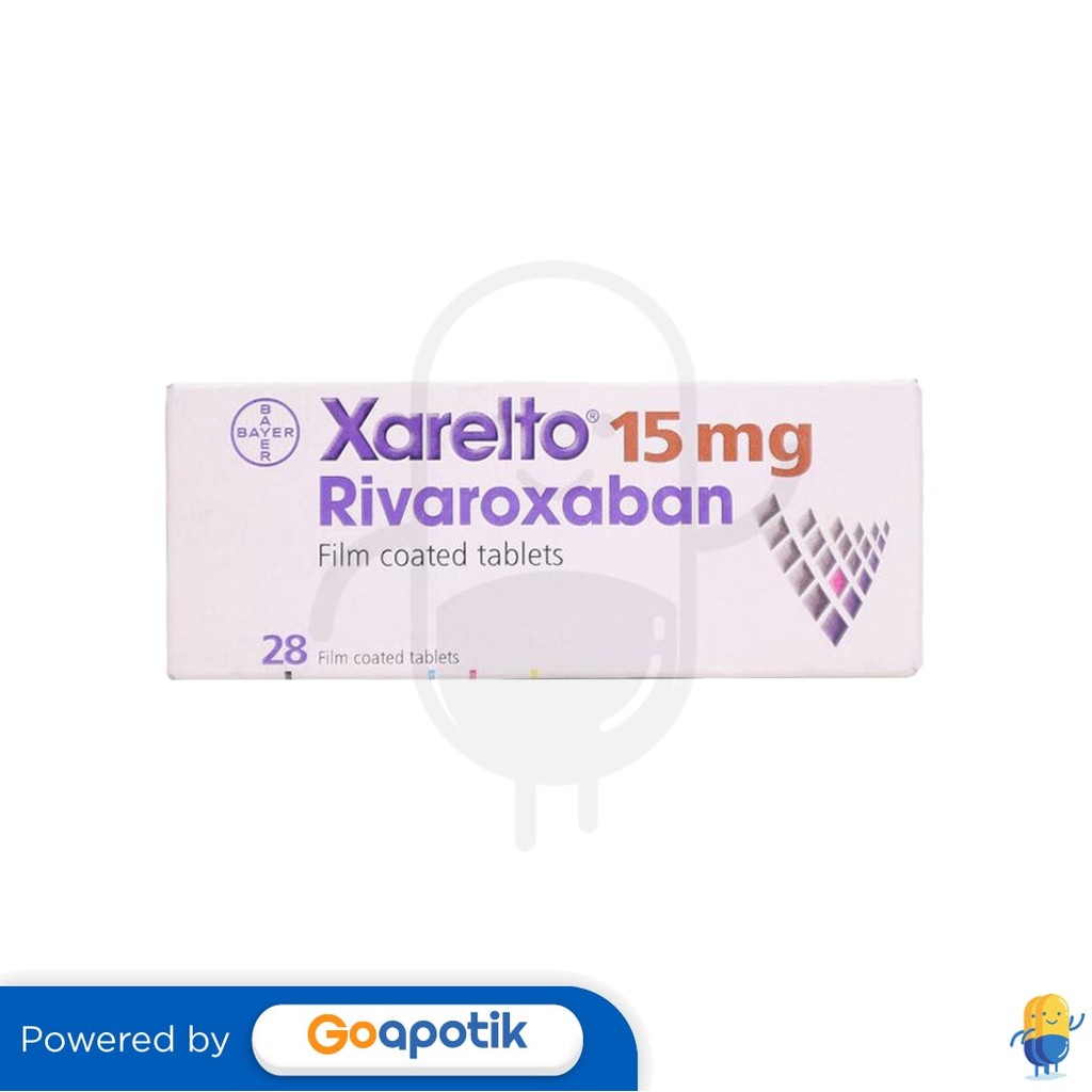 Xarelto 15 Mg Box 28 Tablet