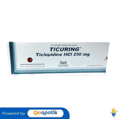 Ticuring 250 Box 20 Tablet