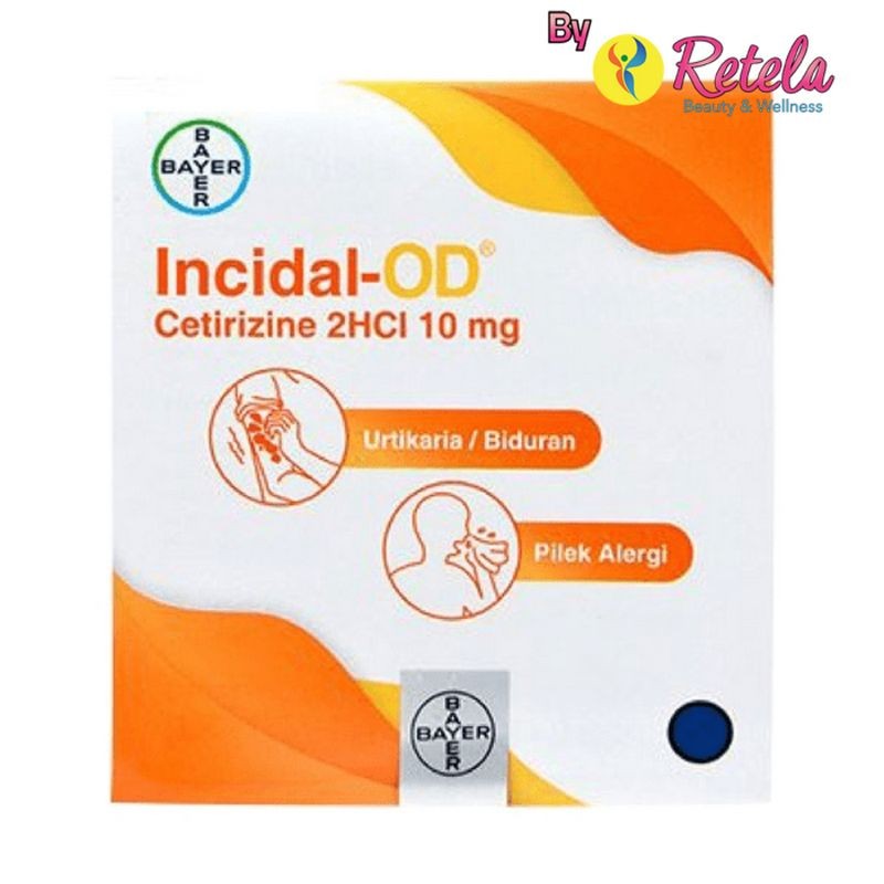 INCIDAL-OD 10MG STRIP 4 CAPSUL