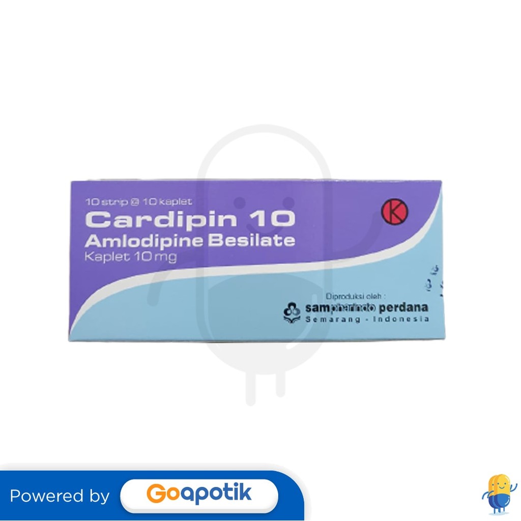 Cardipin 10 Mg Box 100 Tablet
