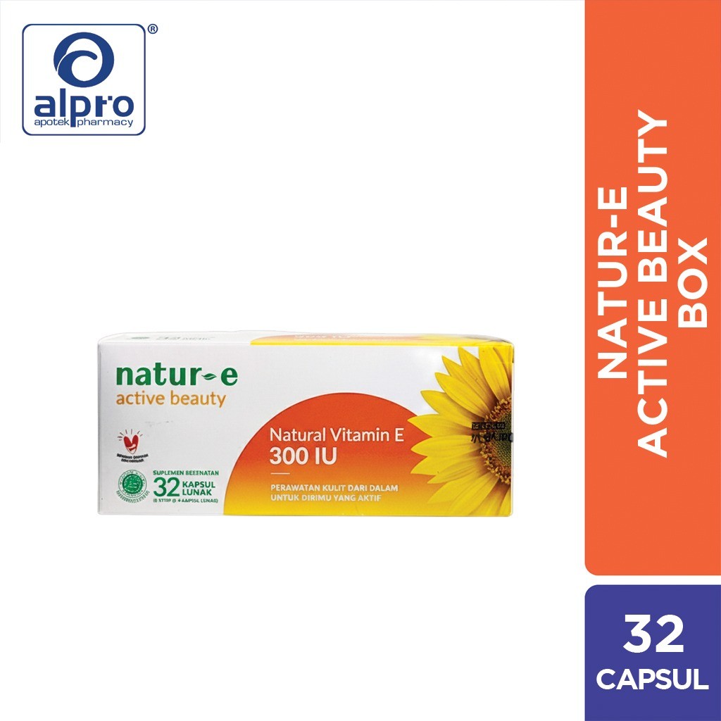 Natur-E Active Beauty 300Iu 32Tab