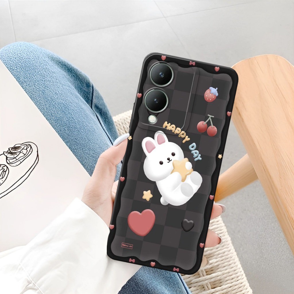 Case Vivo Y17s Case Procamera Macaron Softcase Protect Camera Silikon Tpu