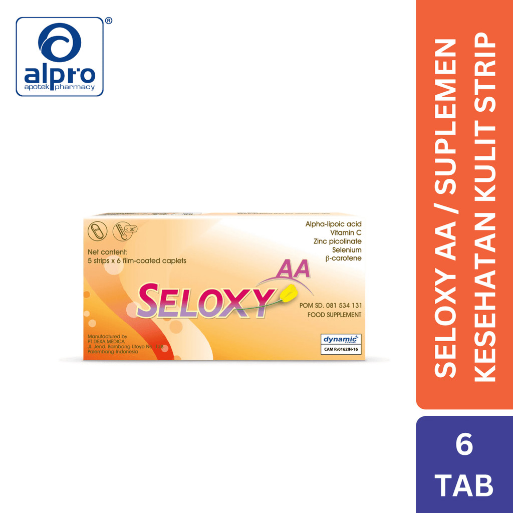Seloxy Aa / Suplemen Kesehatan Kulit 6Tab