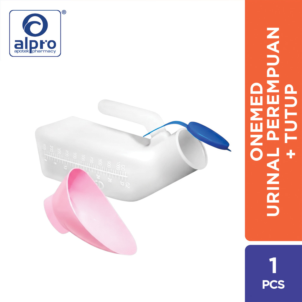 Onemed Urinal Perempuan+Tutup