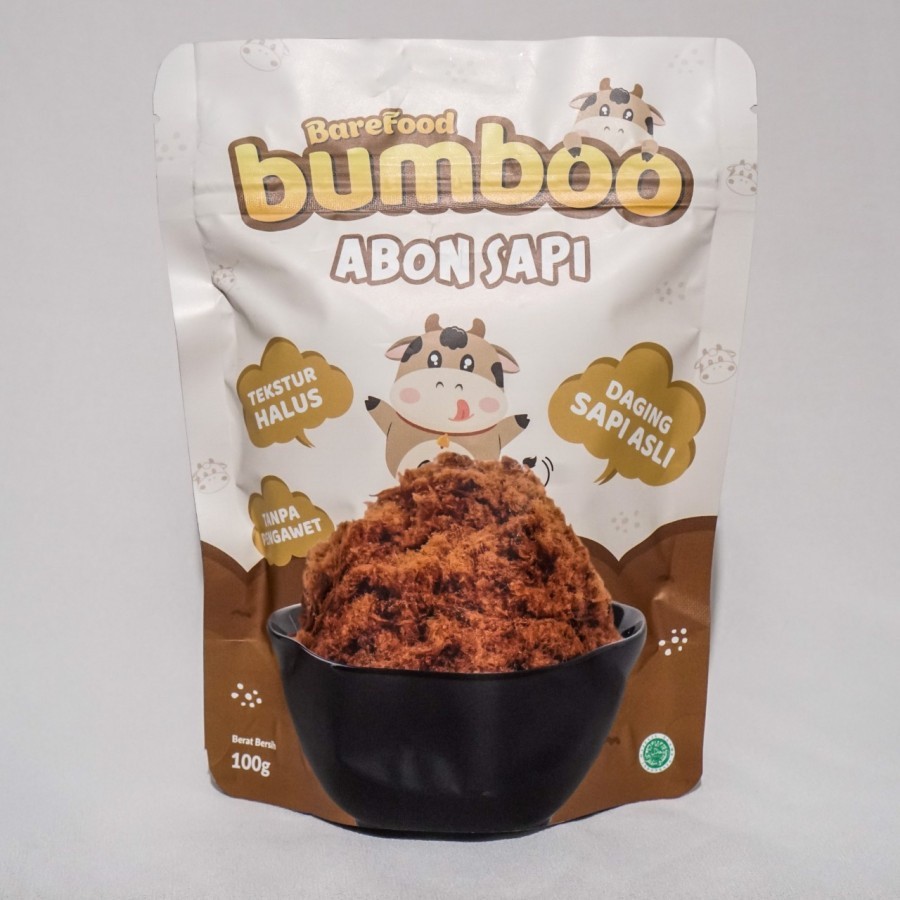 Barefood Bumboo Abon Sapi 100 Gr