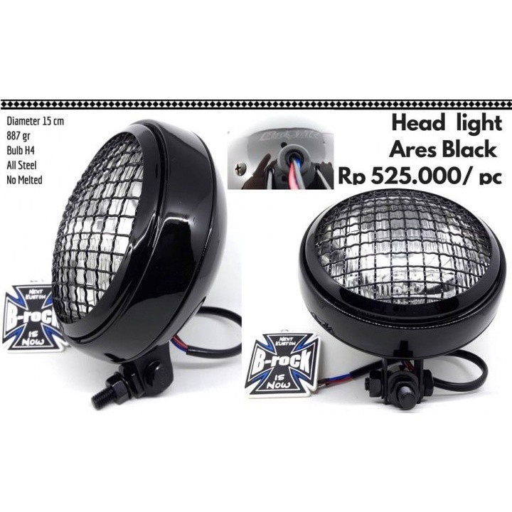 Headlight ares full black - OLA