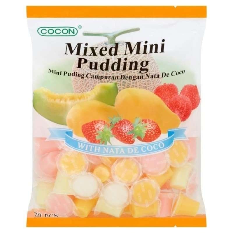 (Kaka's) COCON MINI PUDDING WITH NATA DECOCO [70 PCS]