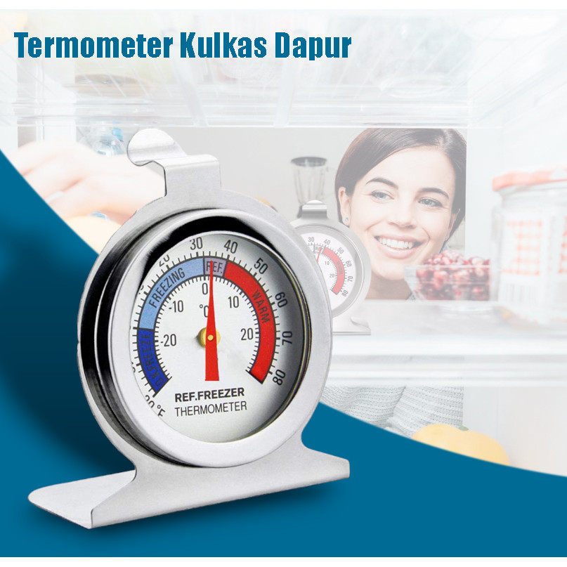 ASLI MAKTEC Termometer Kulkas Dapur Refrigerator Kitchen Temperature - MA1