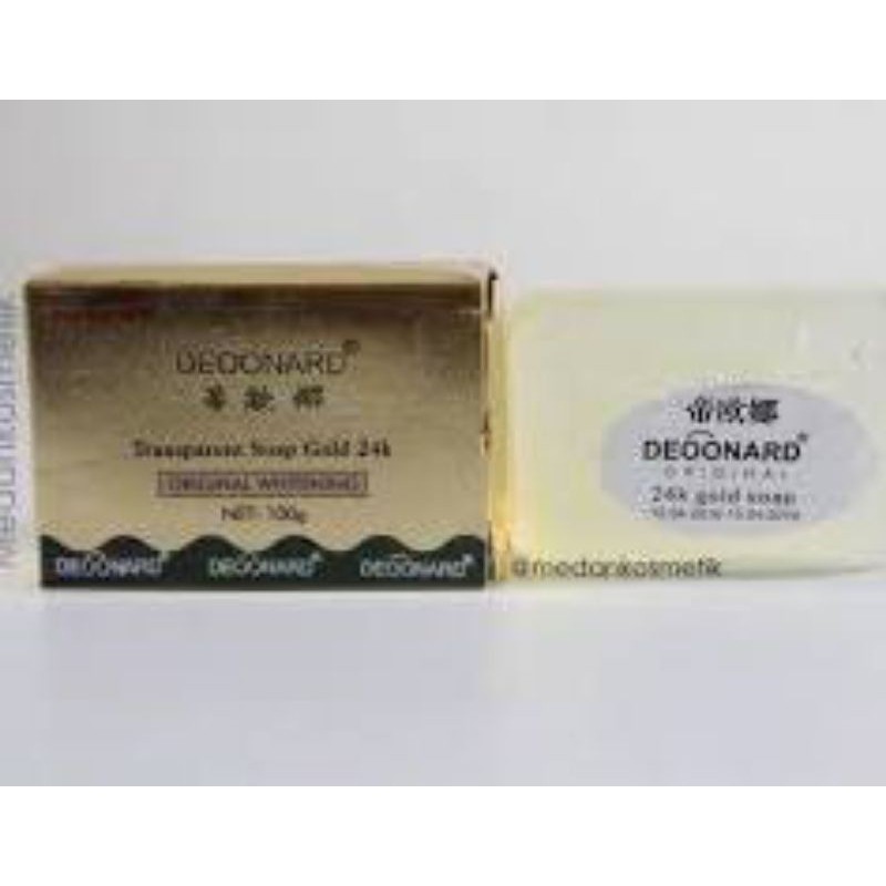 sabun deonard gol original