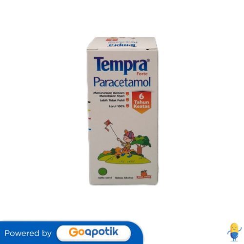 Tempra Forte Rasa Jeruk Sirup 60 Ml