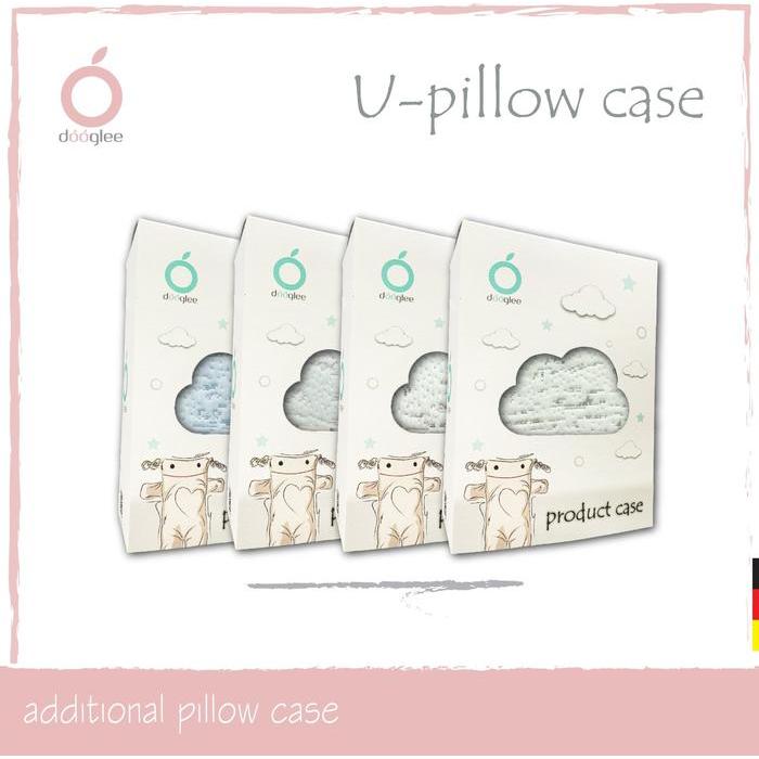 Dooglee - Case U Pillow/Nursing Pillow - Candy Pink