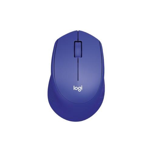 LOGITECH Wireless Mouse Optical M331 SILENT PLUS M-331 RED - BIRU