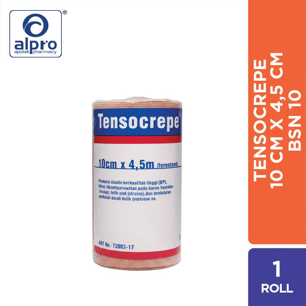 Tensocrepe 10Cm X 4,5M Bsn10