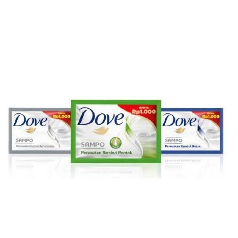 Shampo Dove 12 x 9ml