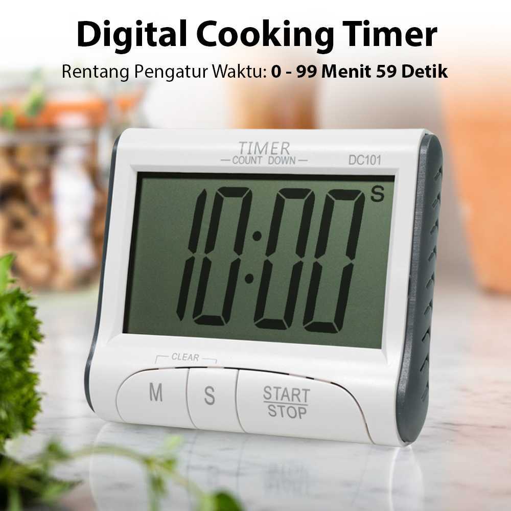 ASLI DIGITAL SERIES Jam Masak Digital Cooking Timer Count Down - DC101