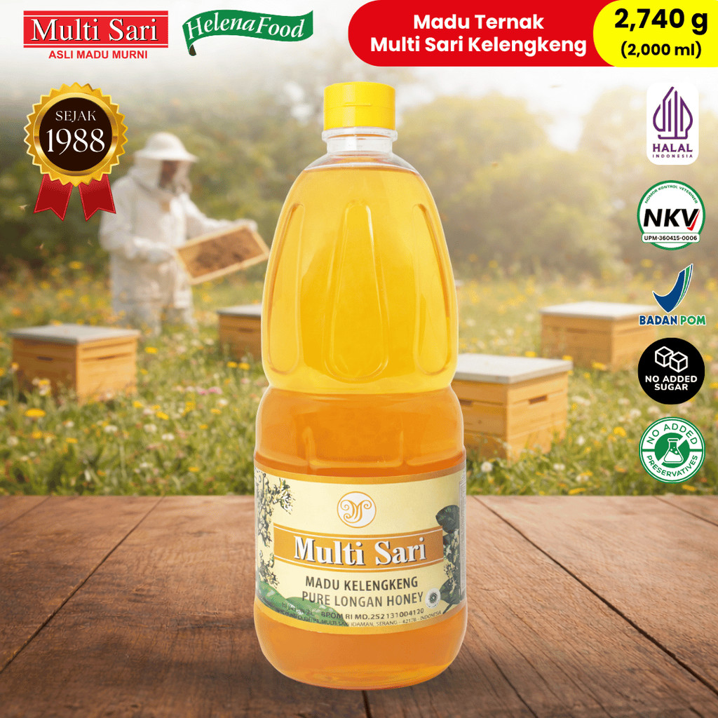 Multisari Madu Ternak Kelengkeng 2000 ml