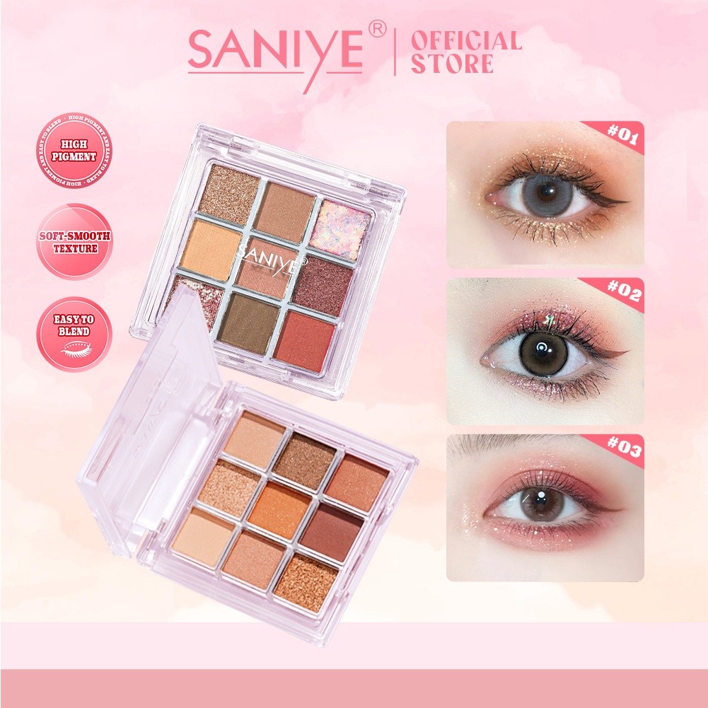 SANIYE - Mini Eyeshadow Palette E0925
