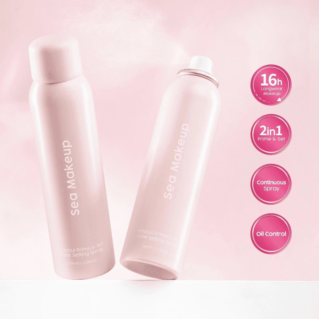 SEA MAKE UP SETTING STAYPUT PRIMER & SET CONTINOUS