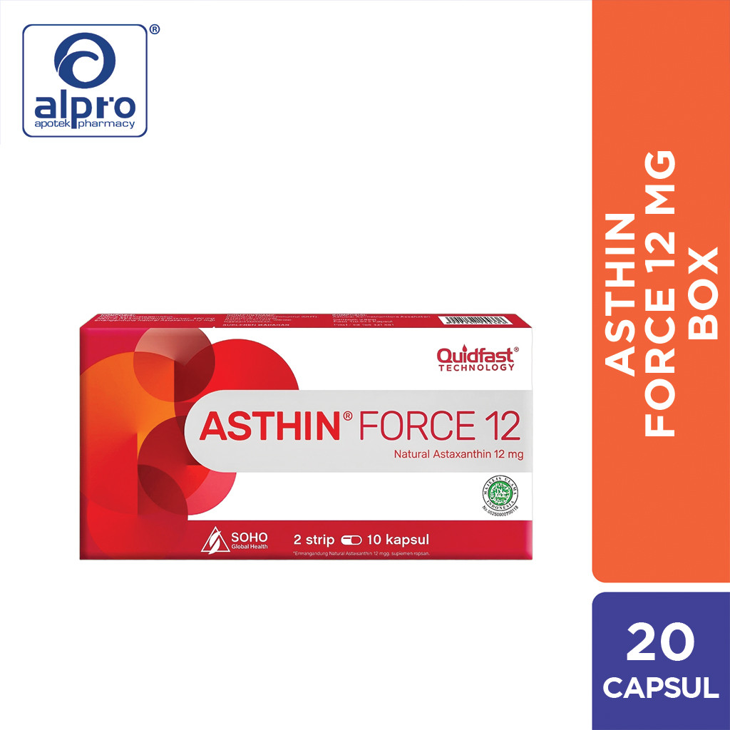 Asthin Force 12mg 2X10 Tablet