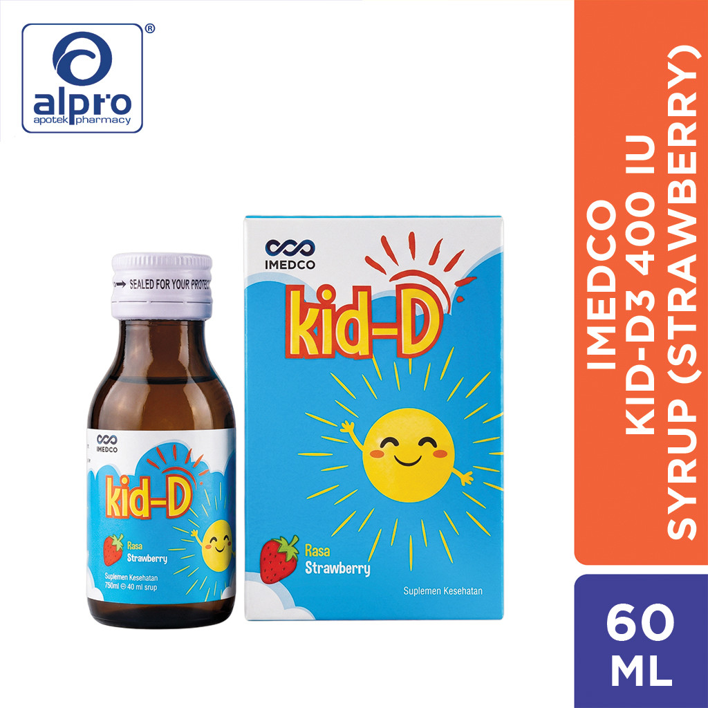 Imedco Kid-D3 400Iu Syrup 60Ml