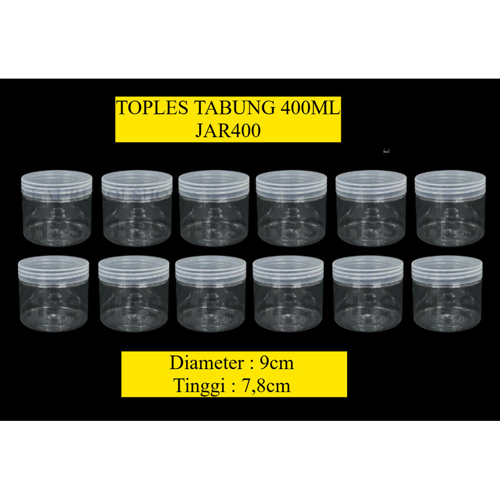 TOPLES TABUNG 400ML / JAR400