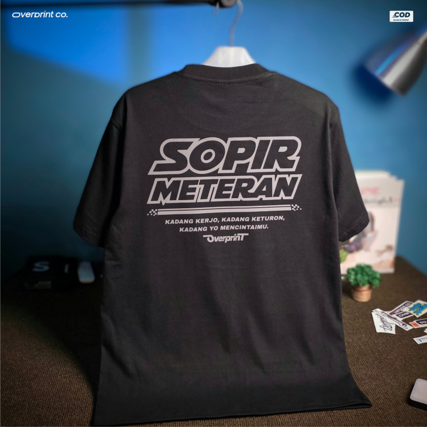 KAOS SOPIR METERAN V2 KATUN COMBED | COD