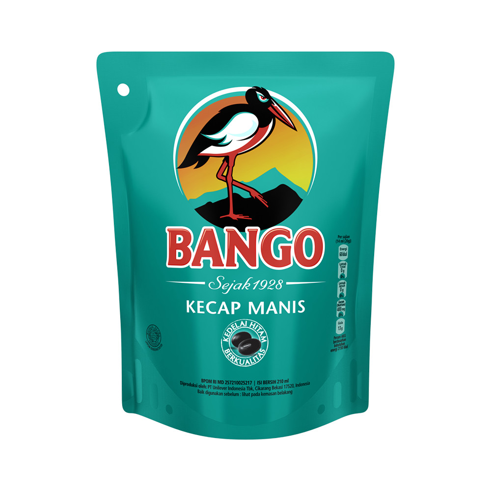 BANGO KECAP MANIS POUCH 210ML
