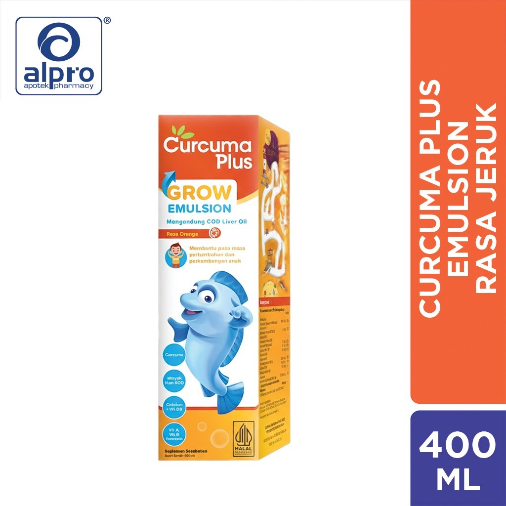Curcuma Plus Emulsion Jeruk 400Ml